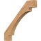 Ekena Millwork 5 1/2"W x 44"D x 44"H Merced Smooth Knee Brace, Western Red Cedar BRC06X44X44MRC00SWR - alternate 1